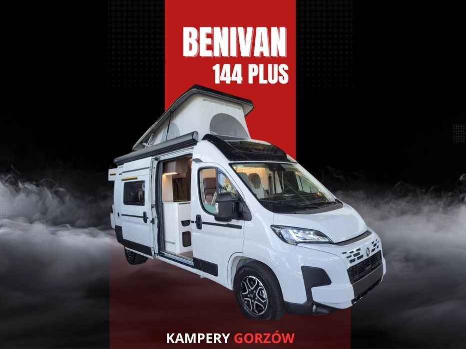 Benimar Benivan 144 Plus  Model 2025, automat, podnoszony dach, fabrycznie nowy