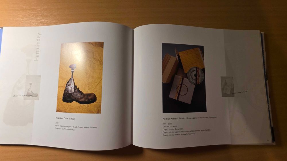 Livro "Caderno de Arte Interea I"