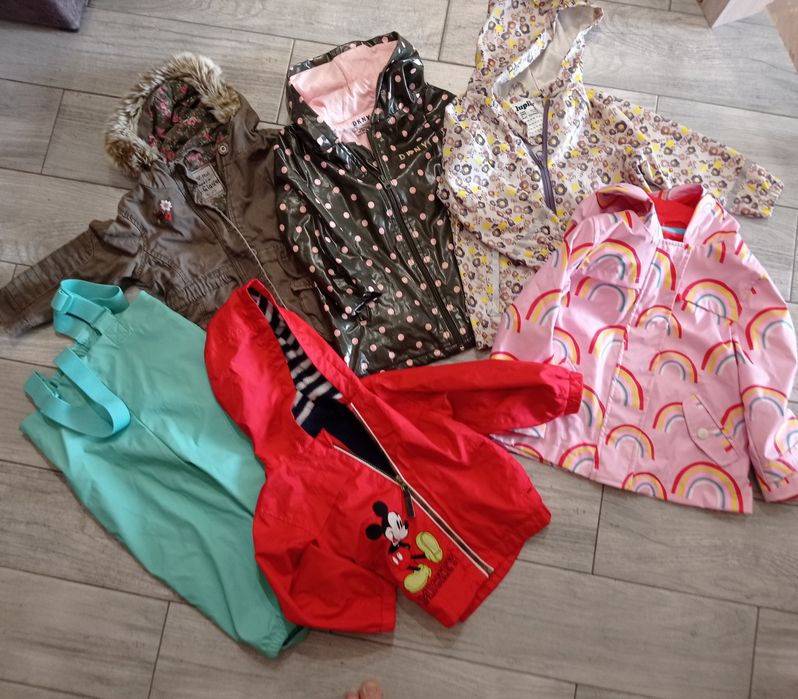 Дитячі куртки, штани для дівчинки, весна-осінь, 1,5-3 роки