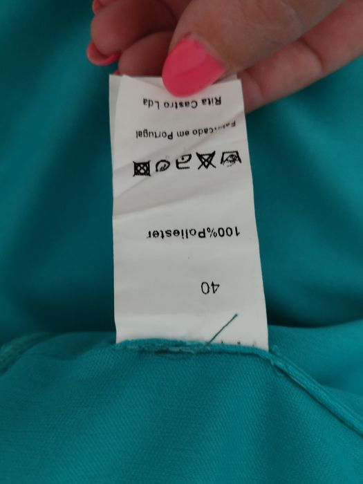 Vestido azul - Rita Castro - L