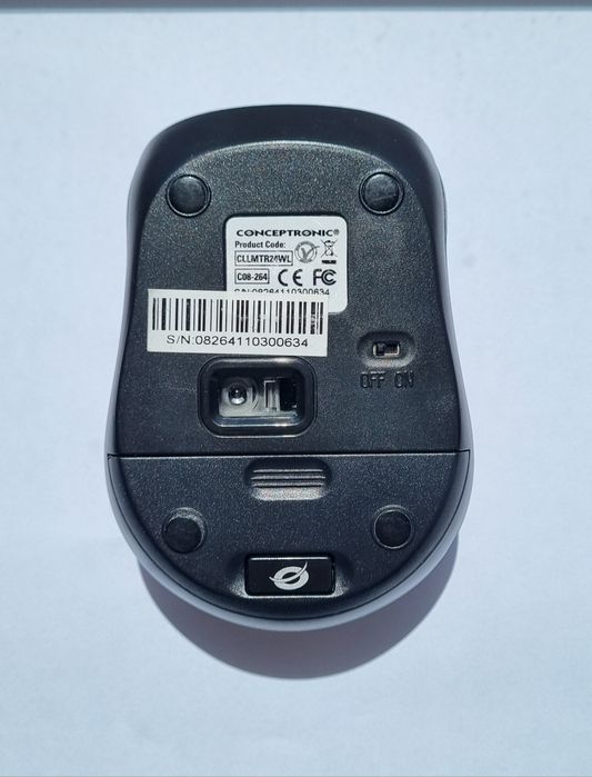Rato Sem Fios Conceptronic – Compacto e Ergonómico .