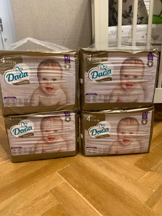 Pieluchy DADA 7-16 kg (czwórka) 42 szt/op