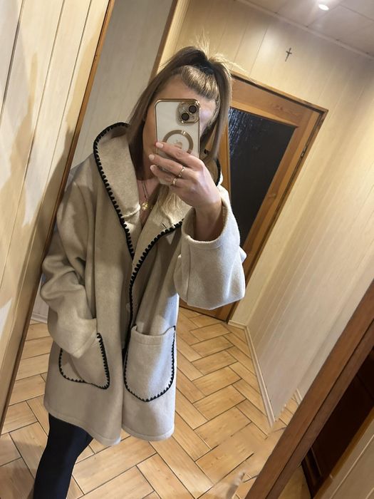 Kurtka narzutka biust 140 rozm 46 48 3xl 4xl