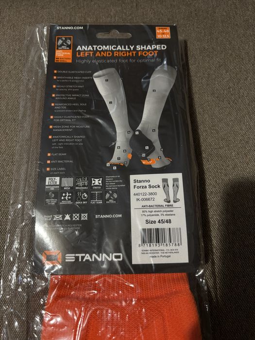 Футбольні гетри Stanno Forza Football Sock (Orange/Black)