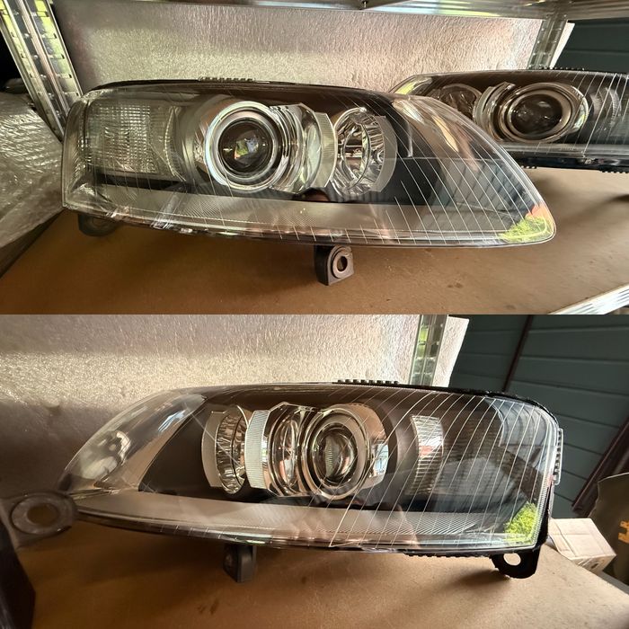 Reflektory lampy po regeneracji xenon bixenon biled Audi a3 a4 a5 a6 a7 a8 q3 q5 q7