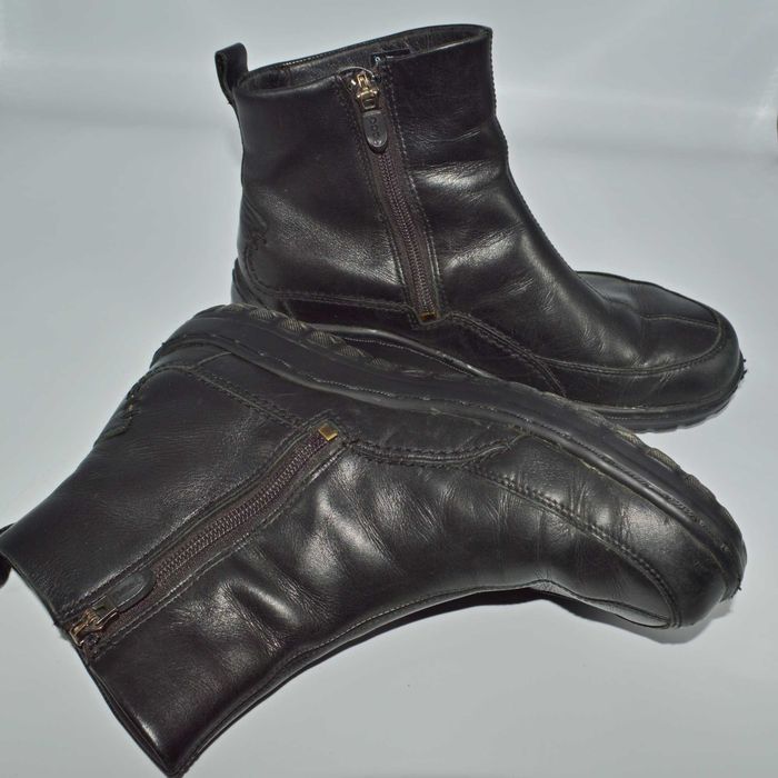 Шкіряні демічеревички ecco 37р