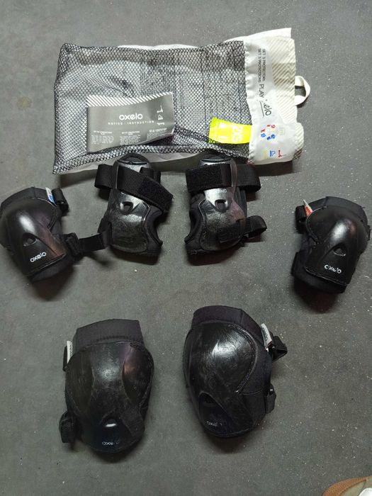 Proteções para andar de patins