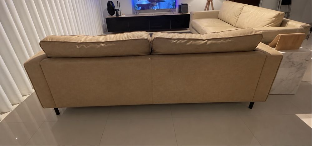 Sofa 3 lugares  - Como Novo - Beliani