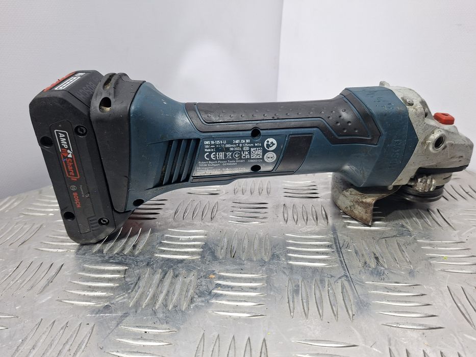 Акумуляторна кутова шліфувальна машина Bosch GWS 18-125 V-Li