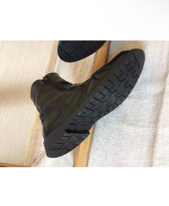 Чорні, шкіра, зимові черевики,люкс бренд bally