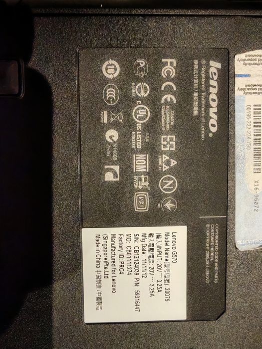 Lenovo G570 bdb stan, 6 GB Ram