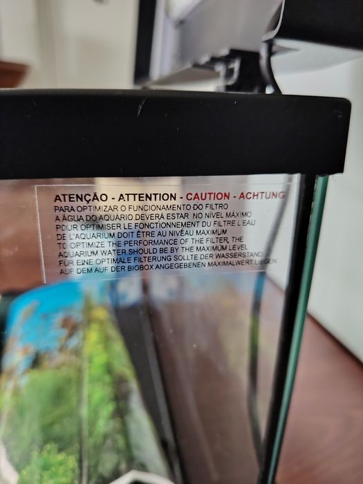Aquário aquatlantis 60 L (novo)