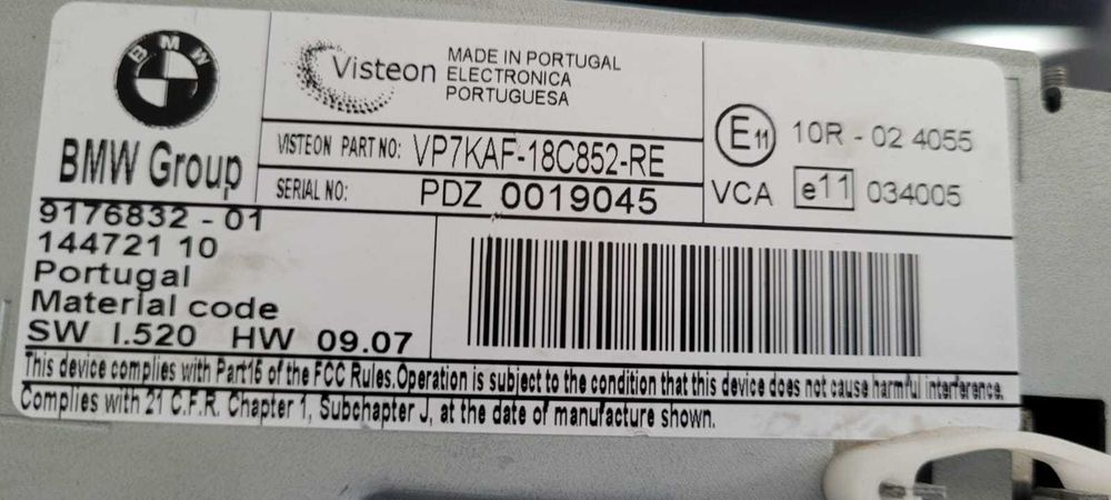 Radio CD BMW E60 E61