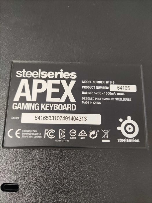 SteelSeries APEX Gaming Fnatic Edition