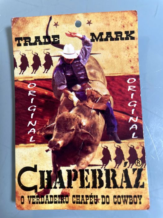 Chapéu de cowboy marca BANGORA Brasileiro NOVO