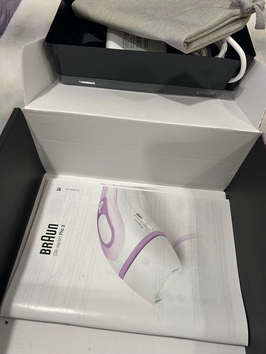 Braun Silk·expert Pro 3 PL3012 – Depilação IPL (usada 3x)