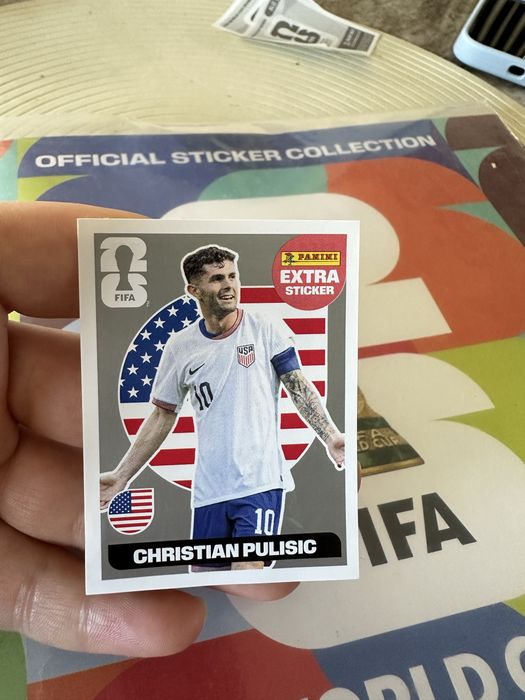 Fifa WC extra sticker silver