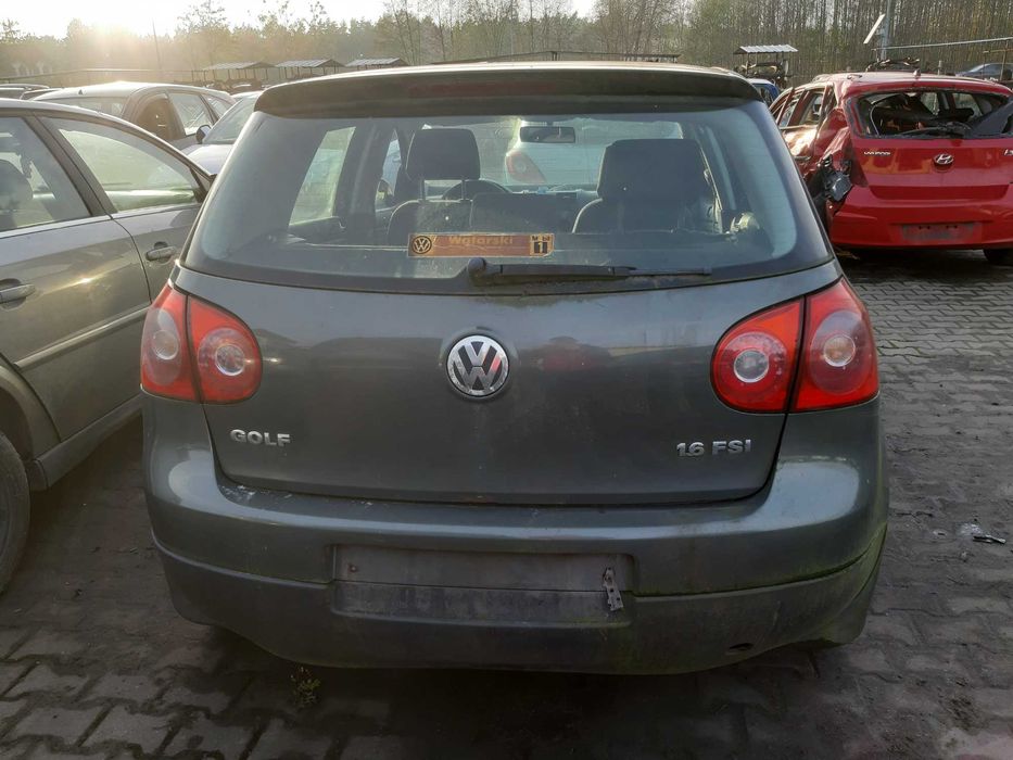 VW GOLF V LA6Q maska klapa lampa błotnik drzwi zderzak części