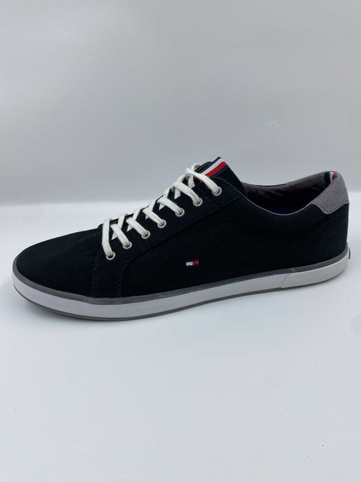 TOMMY HILFIGER r.44 oryginalne trampki bawełniane tenisówki męskie stan BDB