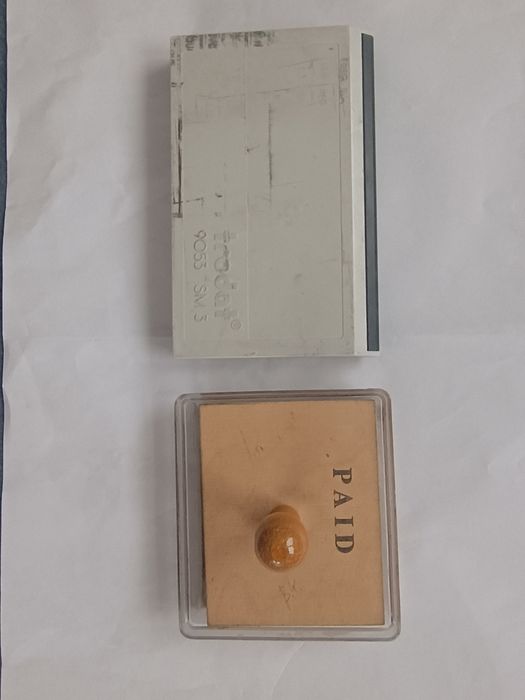 Pieczątka PAID 11x9 cm