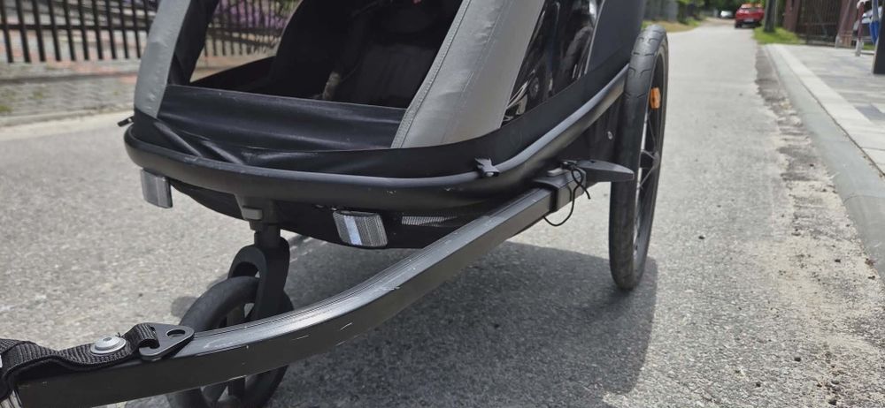 Sprzedam przyczepkę rowerową Hamax 2-osobowa