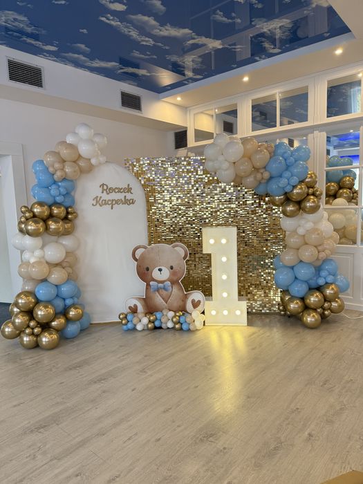 Ścianka balonowa na Komunię, Urodziny, Chrzest Święty, 18stkę
