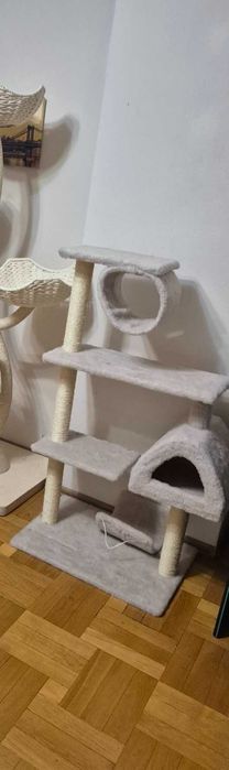 Когтеточка/Ігровий комплекс/Будиночок, лежанка для котиків