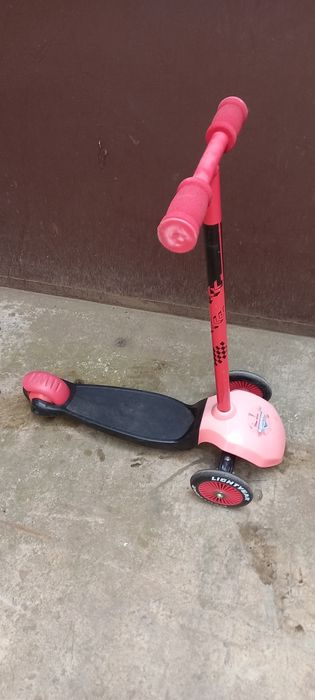 Детский самокат мотоцикл