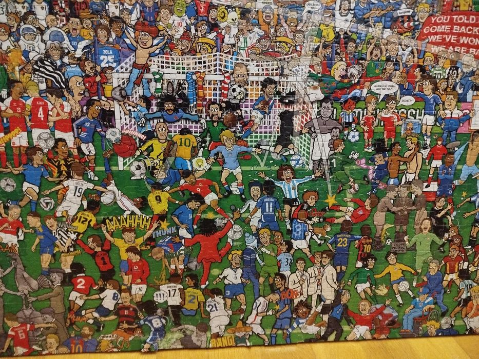 Puzzle football history 3000 peças