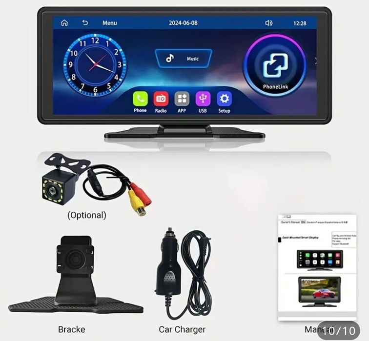 Carplay Android auto 10"