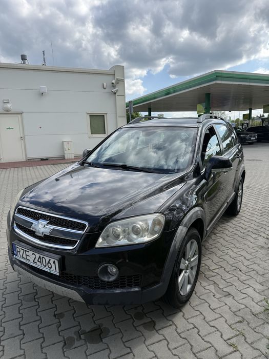 Chevrolet Captiva 2.0D 2006 czarny automat 7 osobowy