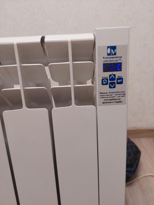 Електрорадіатор б/у «оптимакс»