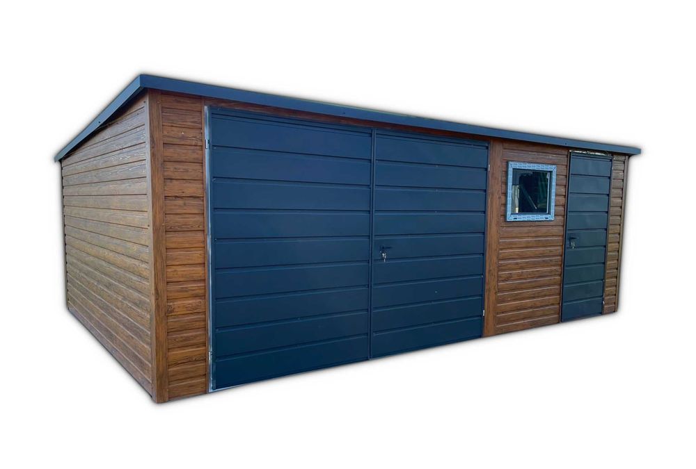 Garaż Blaszany 5x3 - Domek Ogrodowy z Ocynkowanego Profilu FILC GRATIS