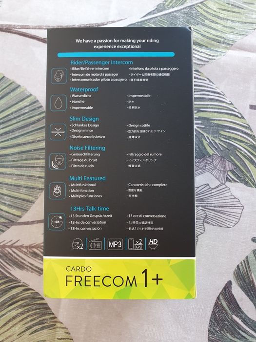 Auricular Moto Cardo Freecom 1+ Novo