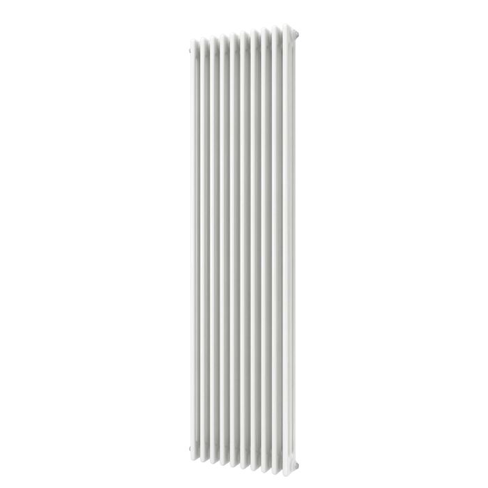 Grzejnik Dekoracyjny Pionowy 1635W Biały Mat Wodny 180x47cm Pokojowy