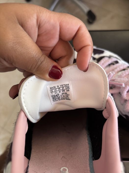 Adidas cow print
