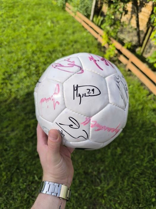 Wisła Kraków - piłka autografy