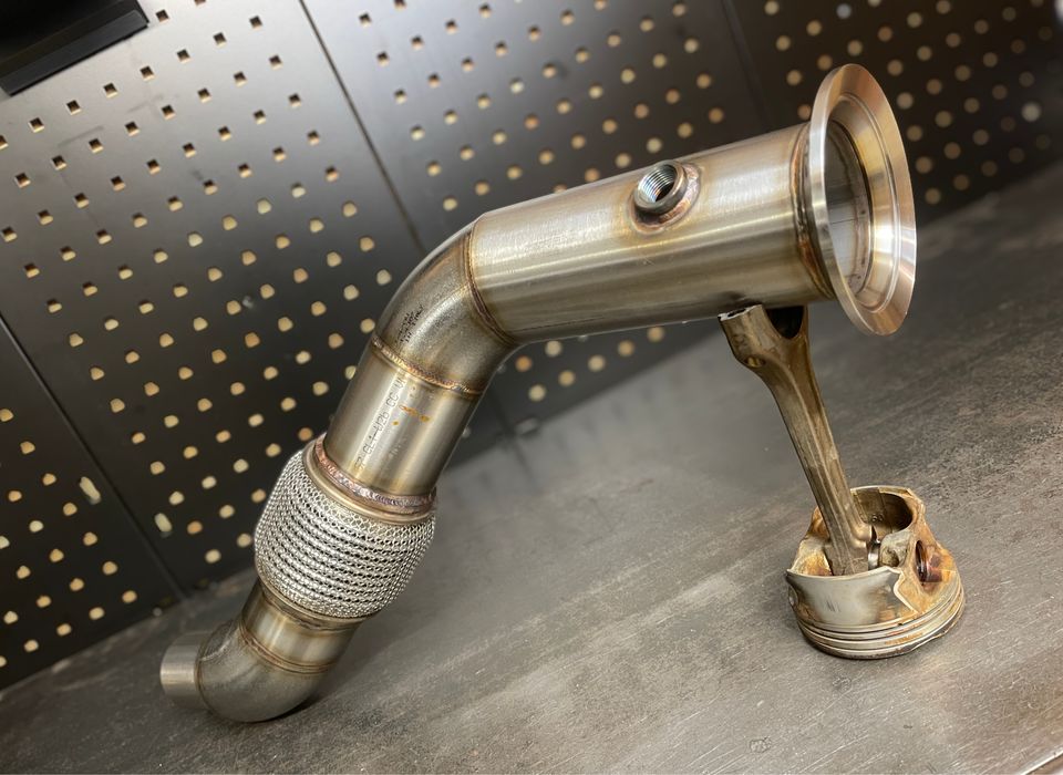 Downpipe 3” E60 E61 E70 E71 E83 E90 E91 E92 E93 M57N2 530d m57