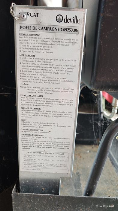 Piec na olej opałowy