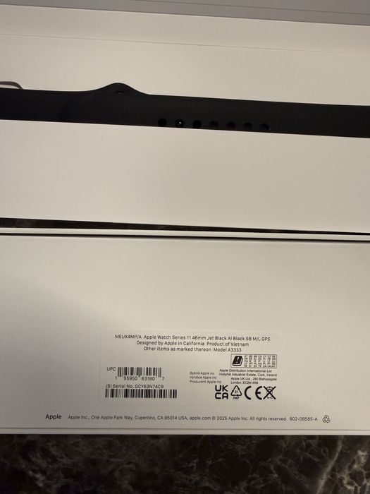 Apple watch 11 czarny