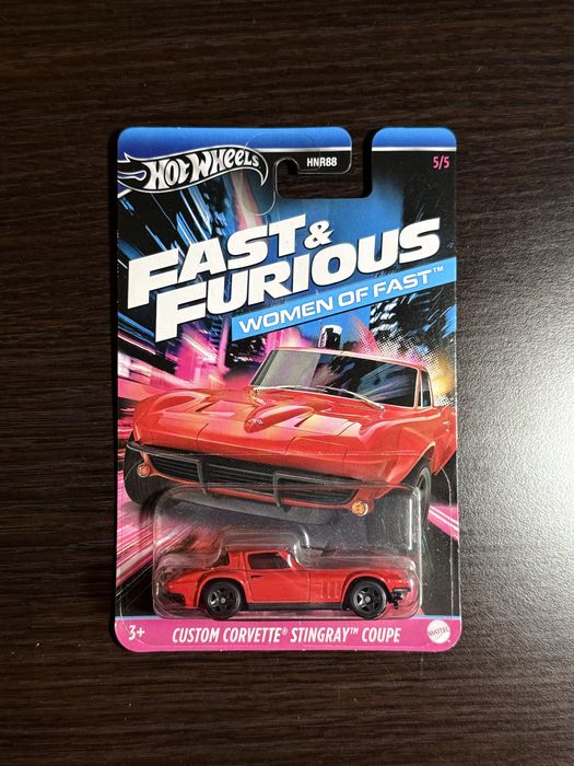 Hot Wheels Custom Corvette Stingray Coupe Women of Fast