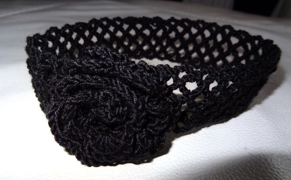 Handmade by Gomi opaska kwiatek pastelowe 48cm 1-3l na zamówienie