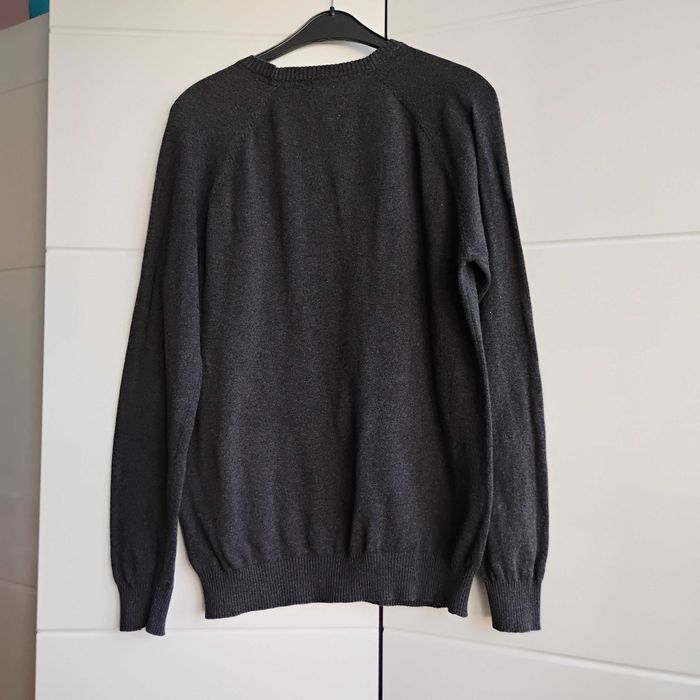 Pulower męski z bawełny Primark rozmiar L; ciemnoszary
