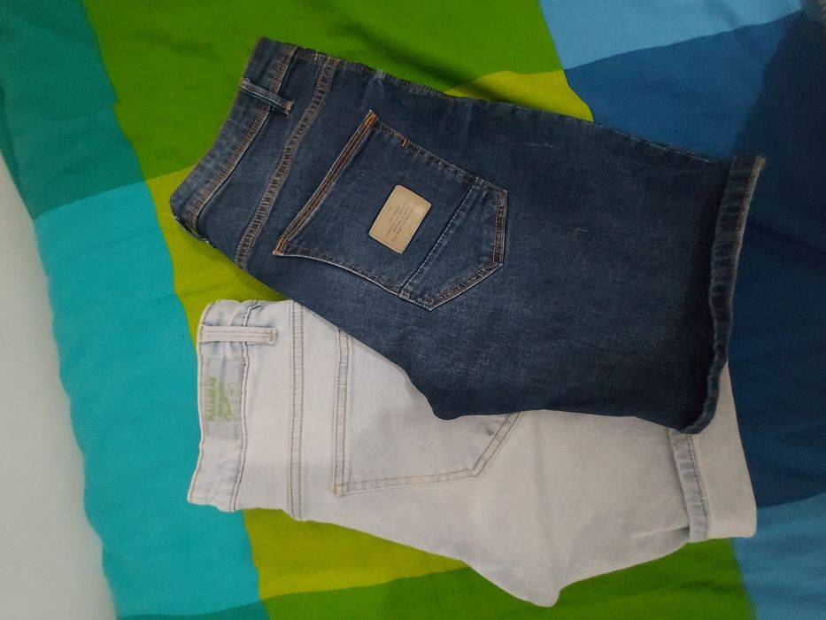 Calções de ganga de rapaz