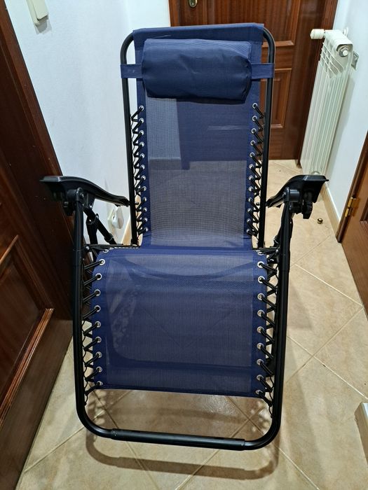 Cadeira espreguiçadeira gravidade zero NOVA