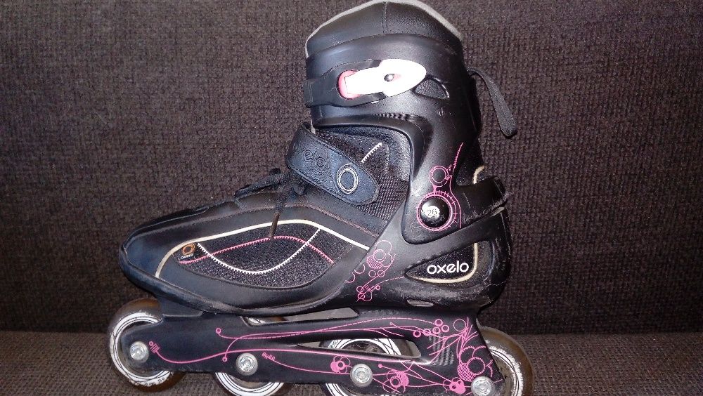 Patins em Linha e Saco de transporte