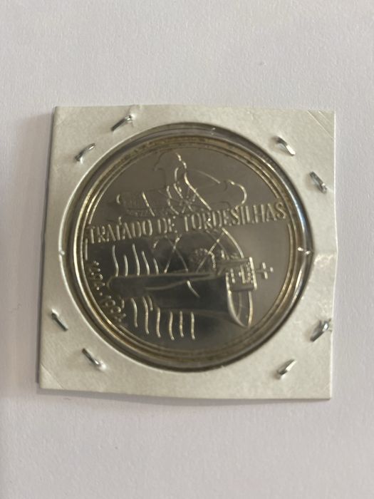 Moeda 1000 escudos tordesilhas