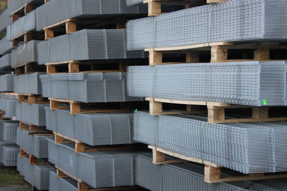 Ogrodzenie panelowe z podmurówka panel h123 fi4 52zł/mb LUBCZA