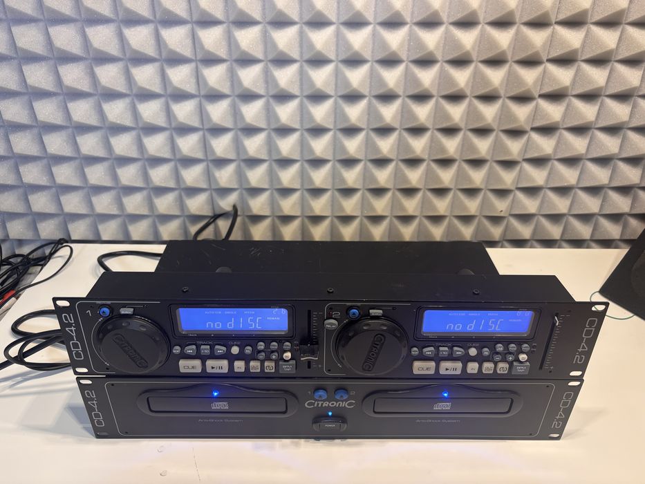 Odtwarzacz CD Citronic CD 4.2 + Panel Sterujący