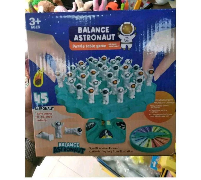 Gra balansujący astronauta dla dzieci